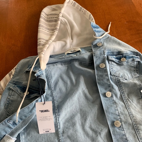 Denim and cotton jacket - Picture 4 of 4